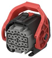 TE CONNECTIVITY 2490959-1 Automotive Connector Housing, Code A, Black, NTSEAL Series, Plug, 26 Ways
