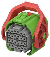 TE CONNECTIVITY 2490959-3 Automotive Connector Housing, Code C, Green, NTSEAL Series, Plug, 26 Ways