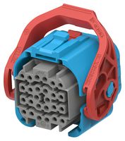 TE CONNECTIVITY 2490959-4 Automotive Connector Housing, Code D, Blue, NTSEAL Series, Plug, 26 Ways