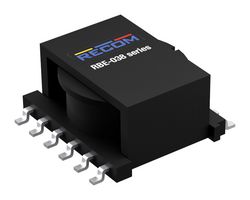 RECOM POWER RBE-038-WH5S-CT SMPS变压器, 反激式, 2 A, 300kHz, 10 W, 1.5 kV, 40 V至 60 V