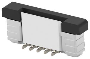 TE CONNECTIVITY 1-2492144-0 FFC / FPC Board Connector, Type A, 0.5 mm, 10 Contacts, Surface Mount, 2 Row