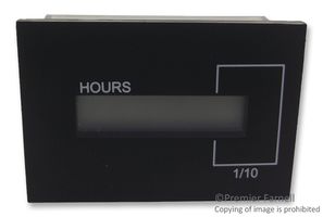 CURTIS INSTRUMENTS 17470712B-01 面板安装定时器, 100 VAC, 230 VAC, 0 s, 99999.9 h, 24.1 mm, 36.8 mm