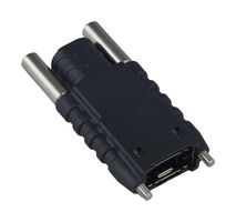 3M 12314-3220-00 连接器后盖, 14位,螺丝锁, 插头连接器外壳, 3M 123系列热缩三角带状(SDR)线装连接器, 180°, 123 Series