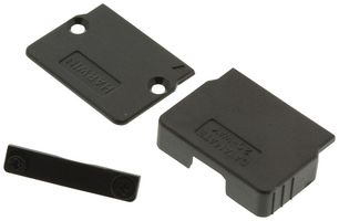 HARWIN M80-8802098 连接器后盖, 护罩, 母压接连接器 M80-888 & 889, 180°, PET(聚酯纤维), 玻璃纤维主体