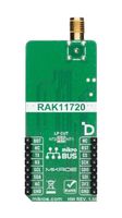 MIKROELEKTRONIKA MIKROE-7015 Add-On Board, SMA Click, RAK11720-8-SM-NI, LoRaWAN, Bluetooth LE, I2C, SPI, UART, 3.3V in