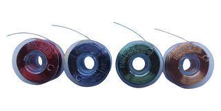 MULTICOMP PRO MPRRW-A-105 电缆, 实心, 接线笔, 可焊接漆包铜, 外径0.19mm, 金, 绿, 粉红, 紫, 36SWG