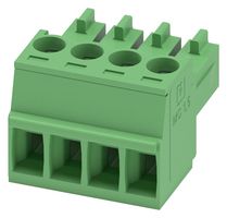 PHOENIX CONTACT 1840382 插拔式接线端子, 3.5 mm, 4 路, 28 AWG, 16 AWG, 1.5 mm², 螺丝