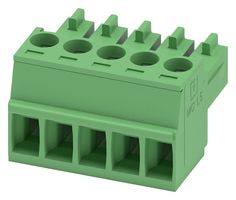 PHOENIX CONTACT 1840395 插拔式接线端子, 3.5 mm, 5 路, 28 AWG, 16 AWG, 1.5 mm², 螺丝