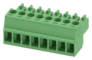 PHOENIX CONTACT 1840421 插拔式接线端子, 3.5 mm, 8 路, 28 AWG, 16 AWG, 1.5 mm², 螺丝