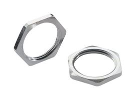 PFLITSCH 216/5 防松螺母, M16 x 1.5, 黄铜, 镍, 2.8 mm