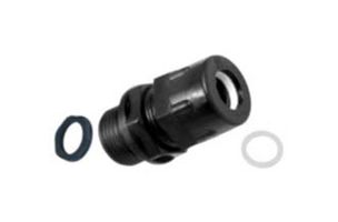 MULTICOMP PRO MP016979 Locknut, Black, M13, Nylon 6.6 (Polyamide 6.6)