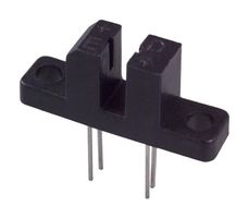 ISOCOM COMPONENTS 2004 LTD H21A3 Photo Interrupter, NPN, 30V, 20mA, Through Hole, -25 °C to 85 °C, H21Ax Series