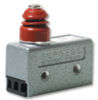 BURGESS 4BR Microswitch, IP54, Plunger, SPDT, Screw, 10 A