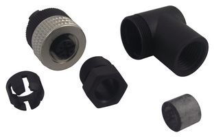 HIRSCHMANN ELWIKA 4012 PG7 传感器连接器, 母, 4极, PG7, 直角