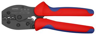 KNIPEX 97 52 35 压接工具, 手动, 20-10AWG Non-insulated Open Plug Type Connectors
