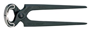 KNIPEX 50 00 210 Pliers, 210mm Length, Heavy Duty Carpenters Pincers, Black Atramentized Handles