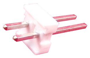 AMP - TE CONNECTIVITY 640452-2 Pin Header, Vertical, Wire-to-Board, 2.54 mm, 1 Rows, 2 Contacts, Through Hole Straight, MTA-100