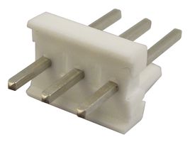 TE CONNECTIVITY - AMP 640454-3 引脚针座, 垂直, 线至板, 2.54 mm, 1 排, 3 触点, 通孔直型, MTA-100