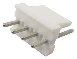 AMP - TE CONNECTIVITY 640454-4 引脚针座, 线至板, 2.54 mm, 1 排, 4 触点, 通孔直型, MTA-100