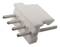 AMP - TE CONNECTIVITY 640456-4 Pin Header, Vertical, Wire-to-Board, 2.54 mm, 1 Rows, 4 Contacts, Through Hole Straight, MTA-100
