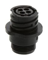 AMP - TE CONNECTIVITY 206430-2 Circular Connector, Circular Power Connector, CPC Series 1, Cable Mount Receptacle, 4 Contacts