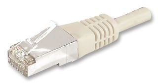 VIDEK 1962-2BK 以太网电缆, 连接线, CAT5E, RJ45 公至RJ45, 公, 黑色, 2M