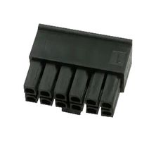MOLEX 43025-1200 Connector Housing, Black, Micro-Fit 3.0 43025 Series, Receptacle, 12 Ways, 3 mm