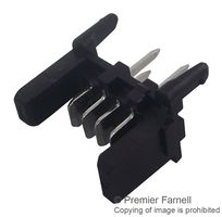MOLEX 90325-0004 引脚针座, 线至板, 1.27 mm, 1 排, 4 触点, 通孔直型, Picoflex 90325 Series