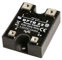 OPTO 22 240D3 固态继电器, 3 A, 280 VAC, 面板安装, 螺丝, 零交叉