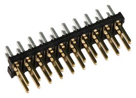MOLEX 87758-2016 引脚针座, 方形引脚, 板至板, 2 mm, 2 排, 20 触点, 通孔直型, Milli-Grid 87758
