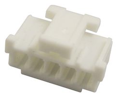 MOLEX 355070500 Connector Housing, Natural, Sherlock 35507 Series, Receptacle, 5 Ways, 2 mm