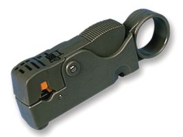 DURATOOL G312 Cable Stripping Tool for Coaxial Cables, Rotary, Adjustable