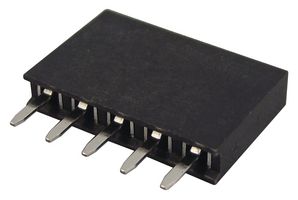 HARWIN M20-7820546 PCB插座, 板至板, 2.54 mm, 1 排, 5 触点, 通孔安装, M20