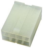 AMP - TE CONNECTIVITY 1586000-8 连接器外壳, VAL-U-LOK Series Connector System, 插头, 8 路, 4.2 mm, VAL-U-LOK系列连接器系统