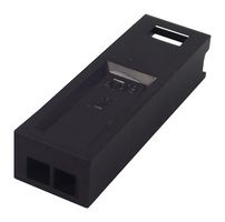 TE CONNECTIVITY - AMP 280628 连接器外壳, AMPMODU MOD II系列, 插头, 2 路, 2.54 mm, AMPMODU IV/V系列触芯