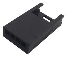AMP - TE CONNECTIVITY 280629 连接器外壳, AMPMODU MOD II系列, 插头, 4 路, 2.54 mm, AMPMODU IV/V系列触芯