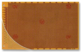 ROTH ELEKTRONIK RE220-HP PCB, Eurocard, FR2, Epoxy Paper, 1.5mm, 100mm x 160mm