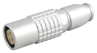 LEMO PHG.2B.304.CLLD92Z 圆形连接器, Standard Circular Connector, 2B系列, 电缆安装插座, 4 触点, 焊接插座, 推挽