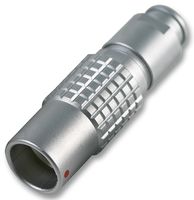 LEMO PHG.2B.312.CLLD92Z 圆形连接器, Standard Circular Connector, 2B系列, 电缆安装插座, 12 触点, 焊接插座, 推挽