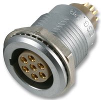 LEMO EGG.2B.307.CLL 圆形连接器, Standard Circular Connector, 2B系列, 面板安装插座, 7 触点, 焊接插座, 推挽