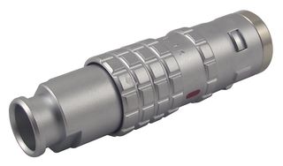 LEMO FGG.1K.305.CLAC55Z Circular Connector, Sealed Circular Connector, 1K Series, Cable Mount Plug, 5 Contacts, Solder Pin