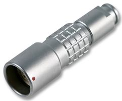 LEMO PHG.1K.306.CLLC55Z 圆形连接器, Sealed Circular Connector, 1K系列, 电缆安装插座, 6 触点, 焊接插座, 推挽