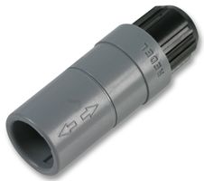 LEMO PRG.M0.5GL.LC52N 圆形连接器, Standard Circular Connector, 1P系列, 电缆安装插座, 5 触点, 焊接插座, 推挽