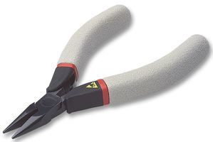 FACOM 432.E Length Half-Round Nose Pliers, 120mm, ESD Safe