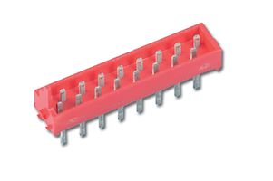 AMP - TE CONNECTIVITY 7-215464-8 Pin Header, Board-to-Board, 1.27 mm, 2 Rows, 8 Contacts, Through Hole Straight, Micro-MaTch