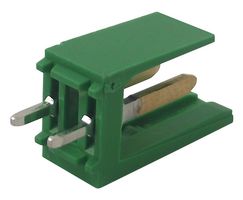 AMP - TE CONNECTIVITY 280609-2 引脚针座, 单列直插, 线至板, 3.96 mm, 1 排, 2 触点, 通孔安装
