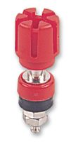CLIFF ELECTRONIC COMPONENTS TP/6S RED ASSEMBLED. 接线柱, TP/6S Series, 30 A, 镀镍触芯, 红色