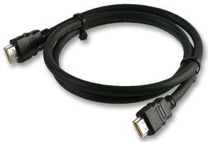 MOLEX 88768-9800 Audio / Video Cable Assembly, HDMI Plug, HDMI Plug, 3.3 ft, 1 m, Black, 88768 Series