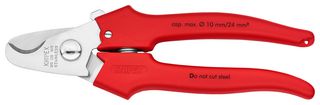 KNIPEX 95 05 165 电缆剪钳, 24MM² 能力 165MM长
