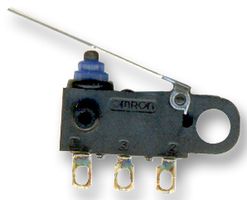 OMRON ELECTRONIC COMPONENTS D2HW-C221H 微动开关, 超微型, 长合页杆, SPDT, 焊接, 2 A, 12 V
